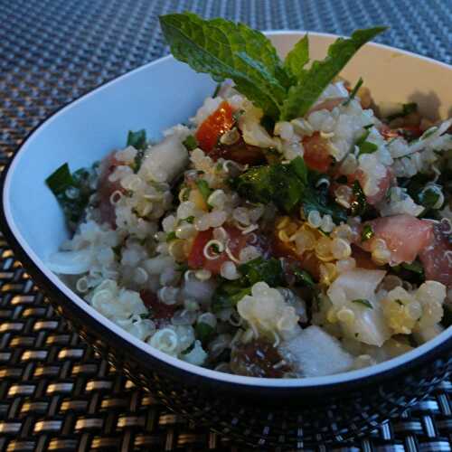 Taboulé au Quinoa sans gluten