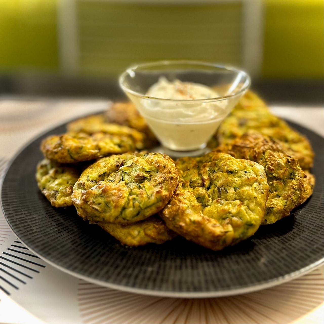 Bouchées moelleuses Courgettes Feta