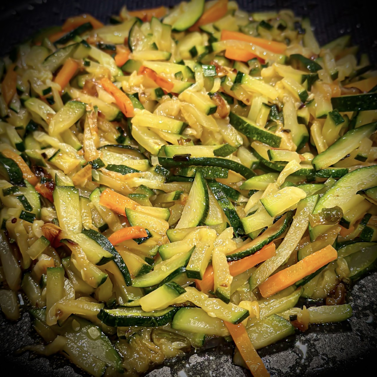 Poêlée de Courgettes au Nuoc-Mâm