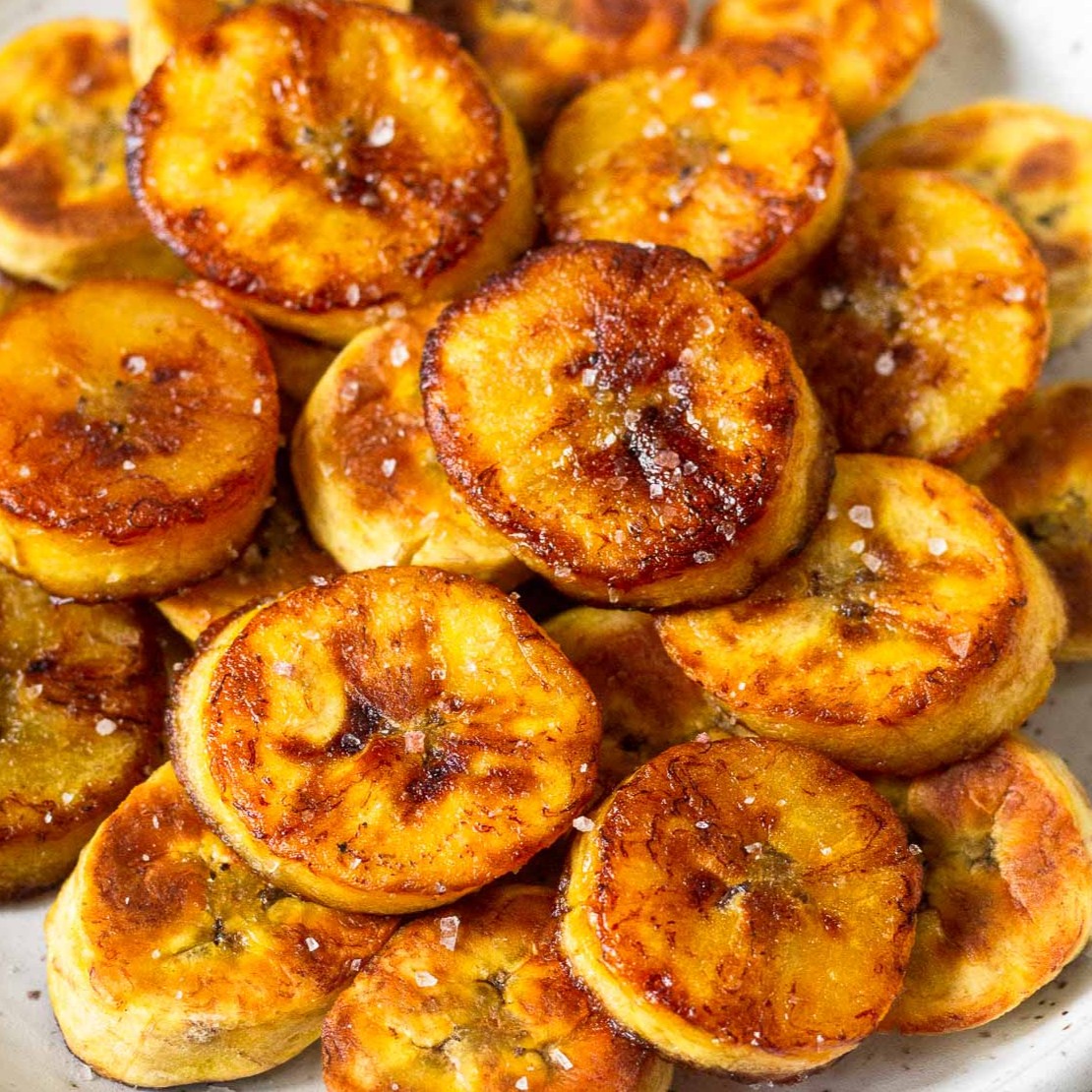 Bananes Plantain rôties au four