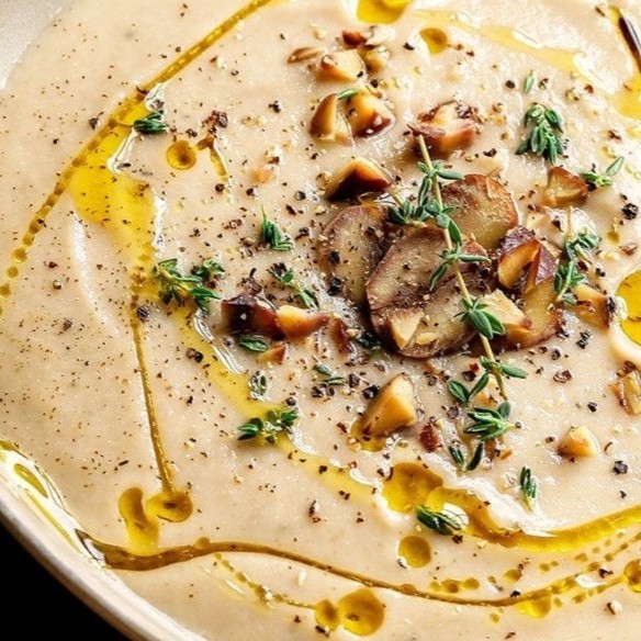 Velouté Chou-Fleur Châtaignes sans gluten