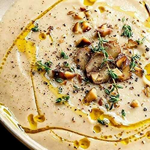 Velouté Chou-Fleur Châtaignes sans gluten