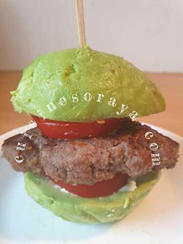 Burger avocat à la viande