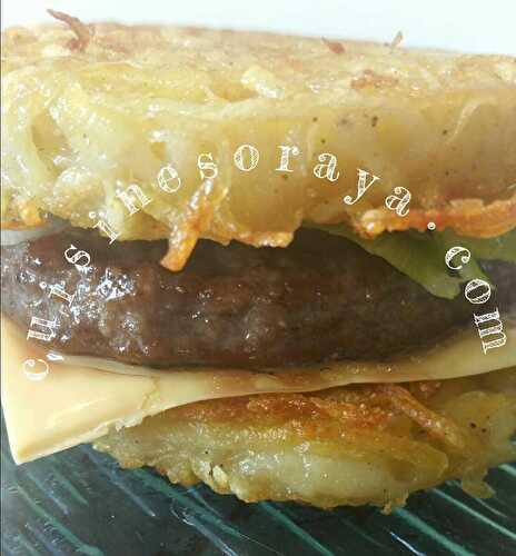 Burger pommes de terre