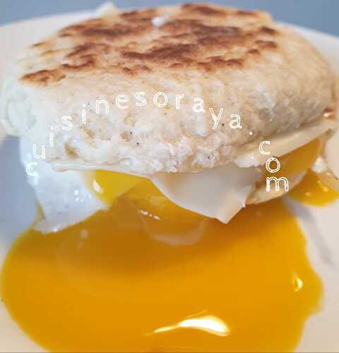 Egg muffin avec pain au skyr express
