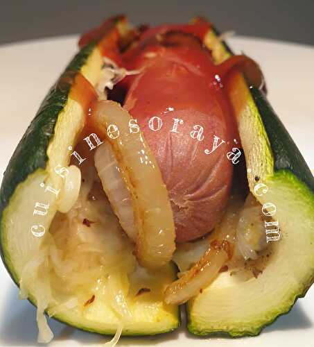 Hot-dog courgette