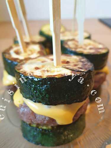 Mini burgers à la courgette