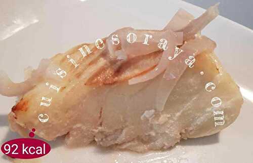 Poisson blanc au four avec sa sauce légère - cuisinesoraya.com