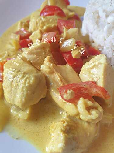 Poulet curry express