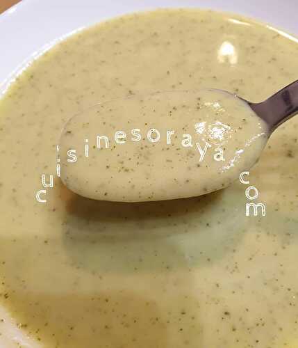 Soupe de courgette