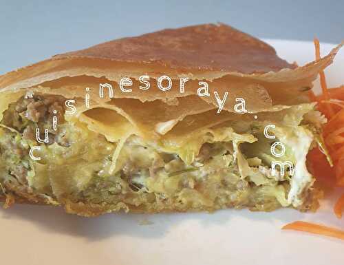 Pastilla de boeuf et poireaux - cuisinesoraya.com