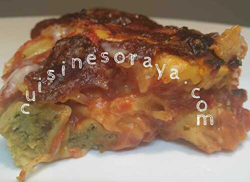 Lasagnes de tortellini ricotta/épinard - cuisinesoraya.com
