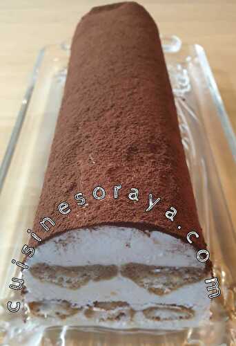 Bûche tiramisu