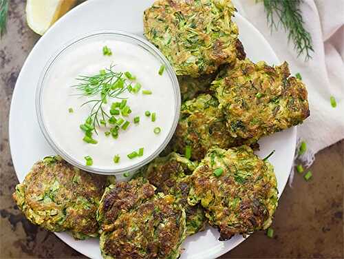 Blinis de courgette