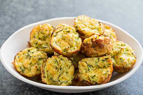 Bouchées de Courgettes et Fromages