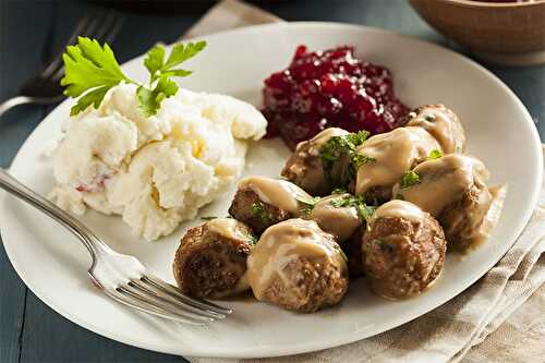 Boulettes de viande suédoises