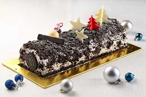 Bûche de Noël Oreo