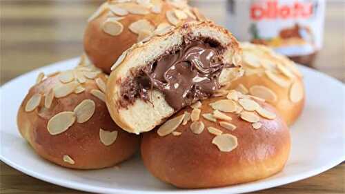 Buns moelleux au Nutella