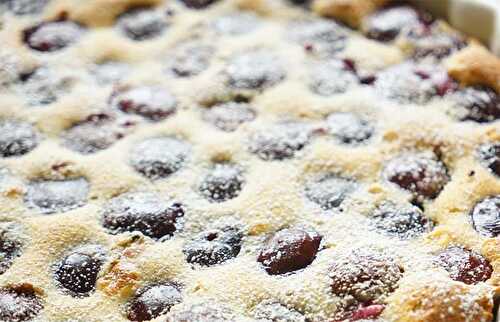 Clafoutis aux cerises  Patisserie