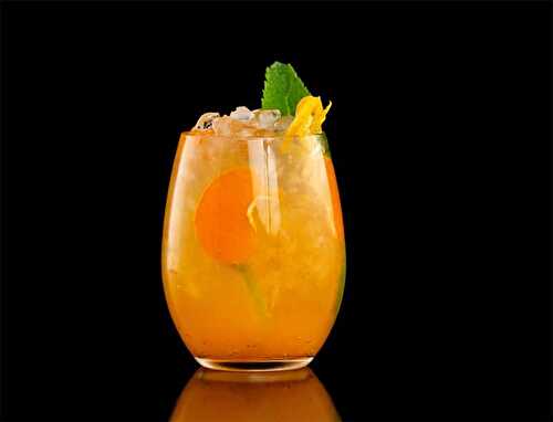 Cocktail à la mandarine - CuisineThermomix - Recettes spéciales Thermomix