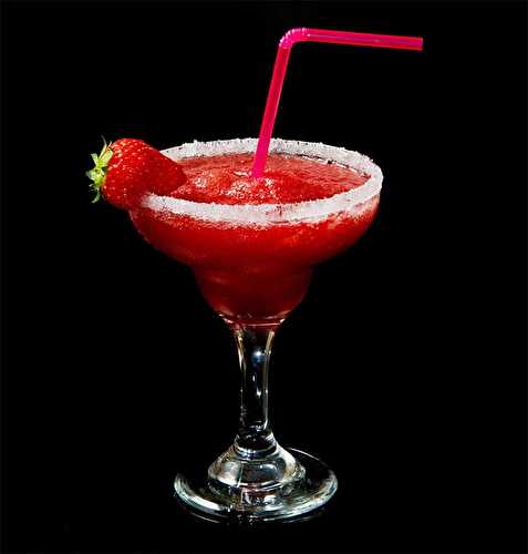 Cocktail Daïquiri aux fraises