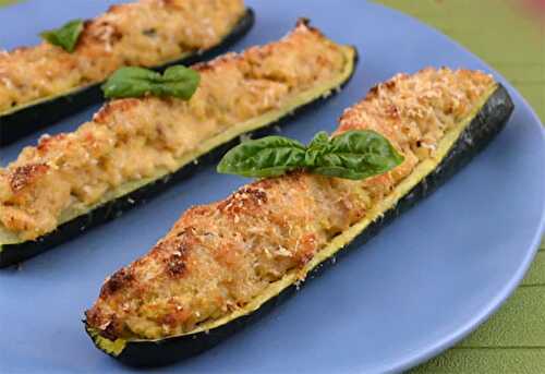 Courgettes Farcies au Thon