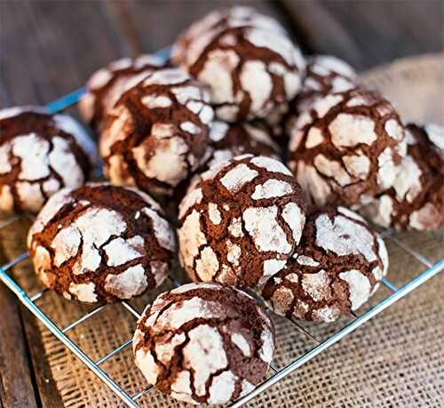 Craquelés au chocolat au Thermomix