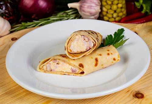 Crêpes au jambon et fromage