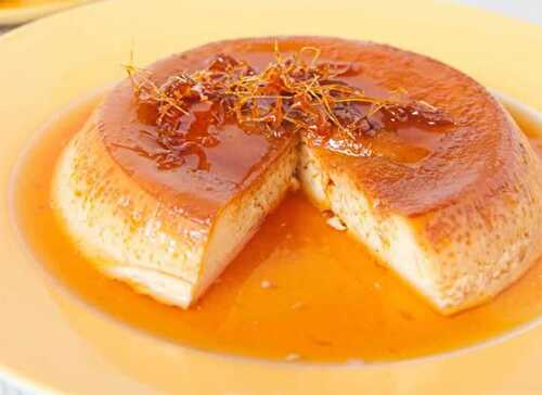 Flan à la noix de coco et Caramel