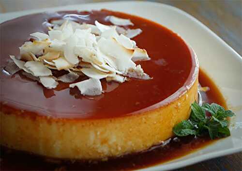 Flan coco facile