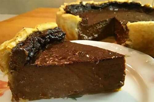 Flan pâtissier au chocolat