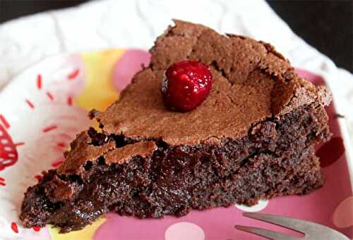 Fondant au chocolat et aux amandes