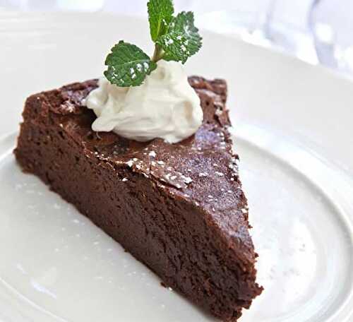 Fondant au chocolat et mascarpon