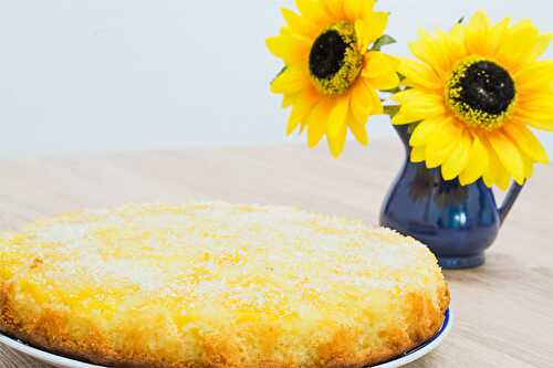 Gâteau à l’ananas et noix de coco