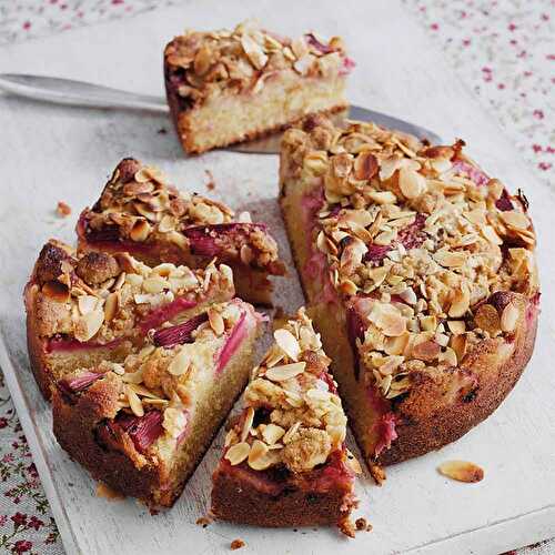 Gâteau à la Rhubarbe   - Dessert -