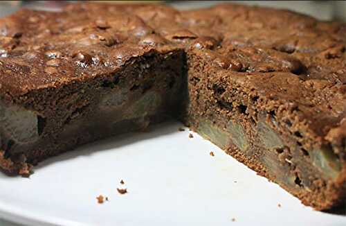 Gâteau aux poires et chocolat avec Thermomix