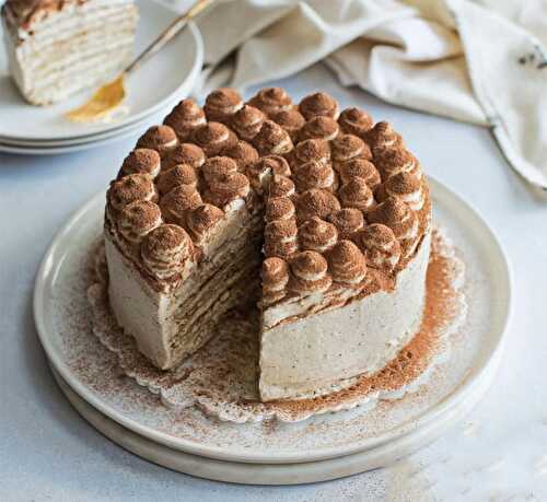 Gâteau de Crêpes Façon Tiramisu