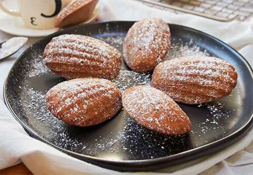 Madeleines au caramel au beurre salé