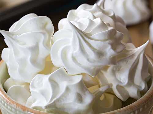 Meringues avec Thermomix