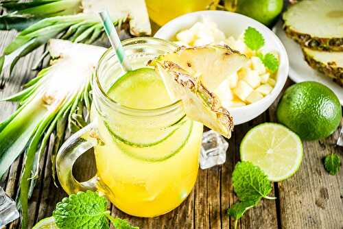 Mojito Ananas - CuisineThermomix - Recettes spéciales Thermomix