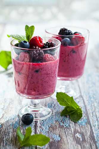 Mousse aux Fruits Rouges