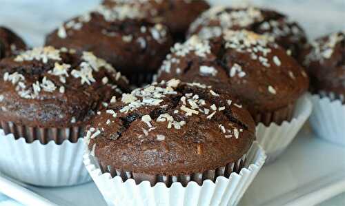 Muffins chocolat à la noix de coco