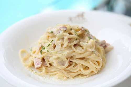 Pâtes à la carbonara