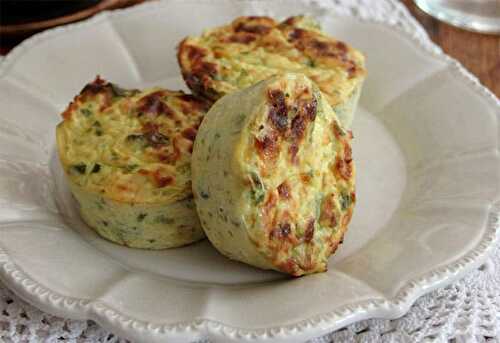 Petits Flans aux Courgettes