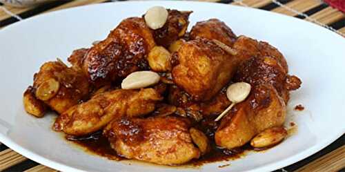 Poulet aux amandes et sauce soja