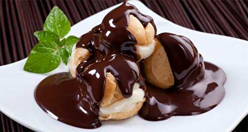 Profiteroles au chocolat avec Thermomix