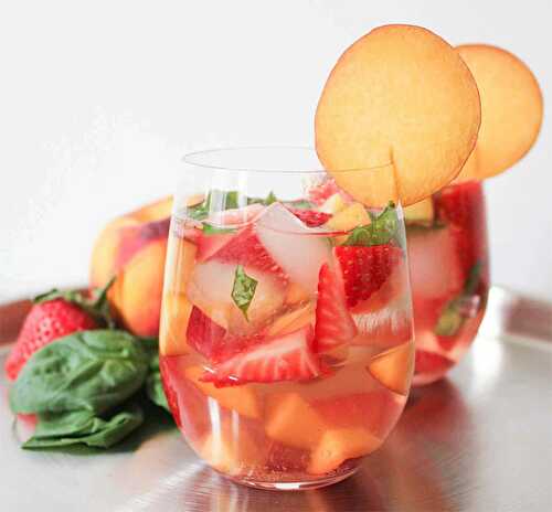 Sangria au rosé