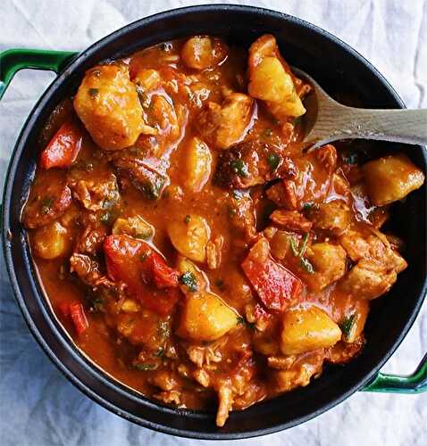 Sauté de poulet au chorizo