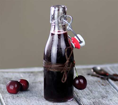 Sirop de cerises