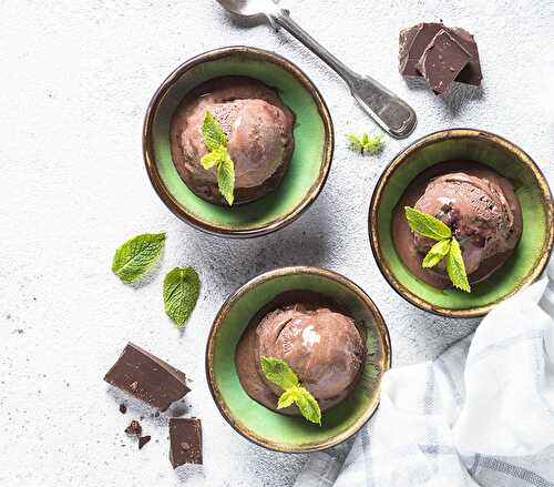 Sorbet au chocolat